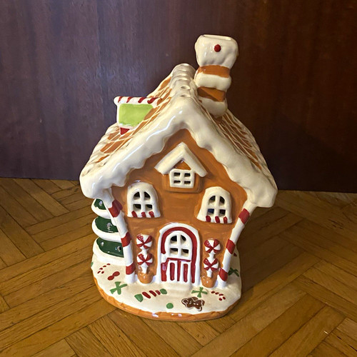 Keramik lebkuchenhaus - keramik,