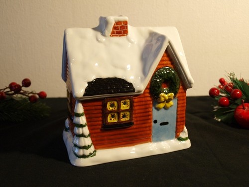 Teelichthaus winterliches - ●,