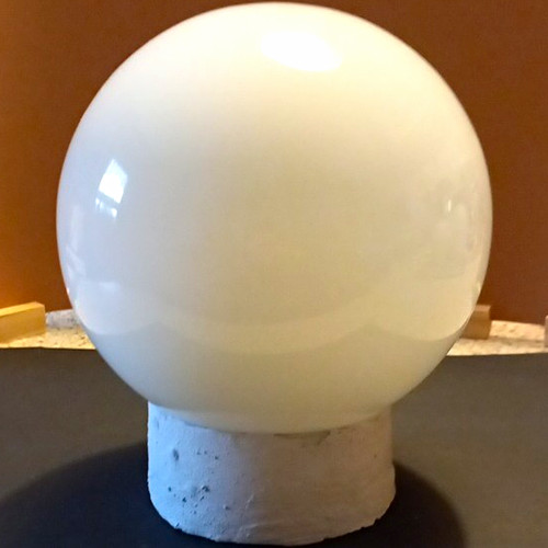 Kugellampe glas opalweiß - kugellampe,