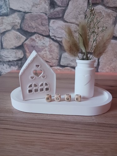 Dekoratives haus mit - dekoratives,