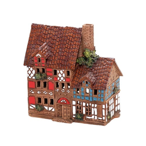 Teelicht haus keramik - haus,