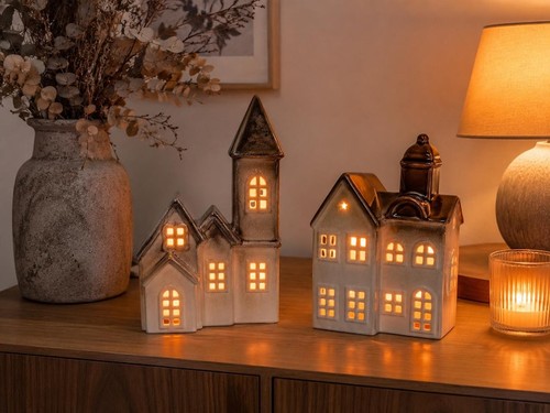 Led lichthaus steinzeug - lichthaus,