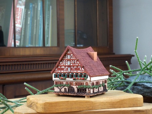 Keramik räucherkegelhaus - keramik, –