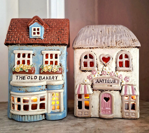 Haus windlicht keramik - ❀, 1