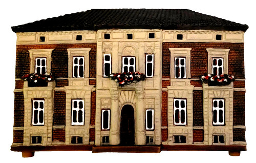 Villa post keramik 20x11x14 - keramik,