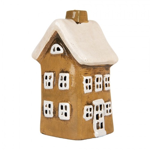 Haus keramik glasiert - haus,