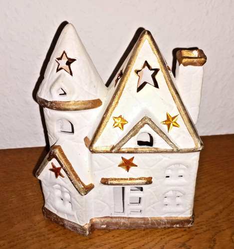 Teelichthaus weihnachten - teelichthaus,,